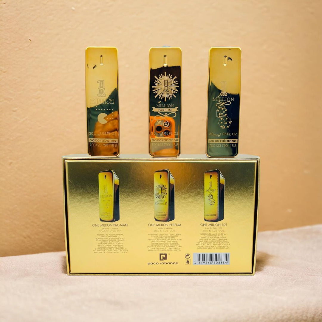 Classy Men’s 1 Milliion Perfume (3 x30ML)